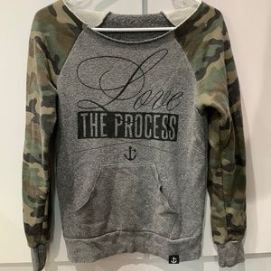Flag Nor Fail Love The Process Sweatshirt